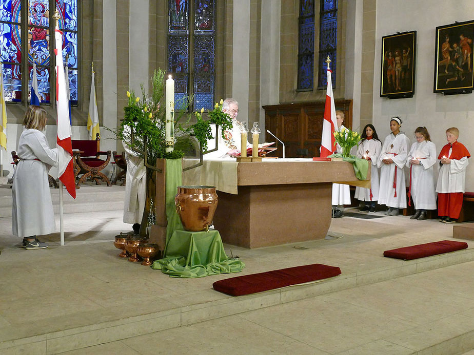 Lumen Christi - Auferstehungsmesse in St. Crescentius (Foto: Karl-Franz Thiede)